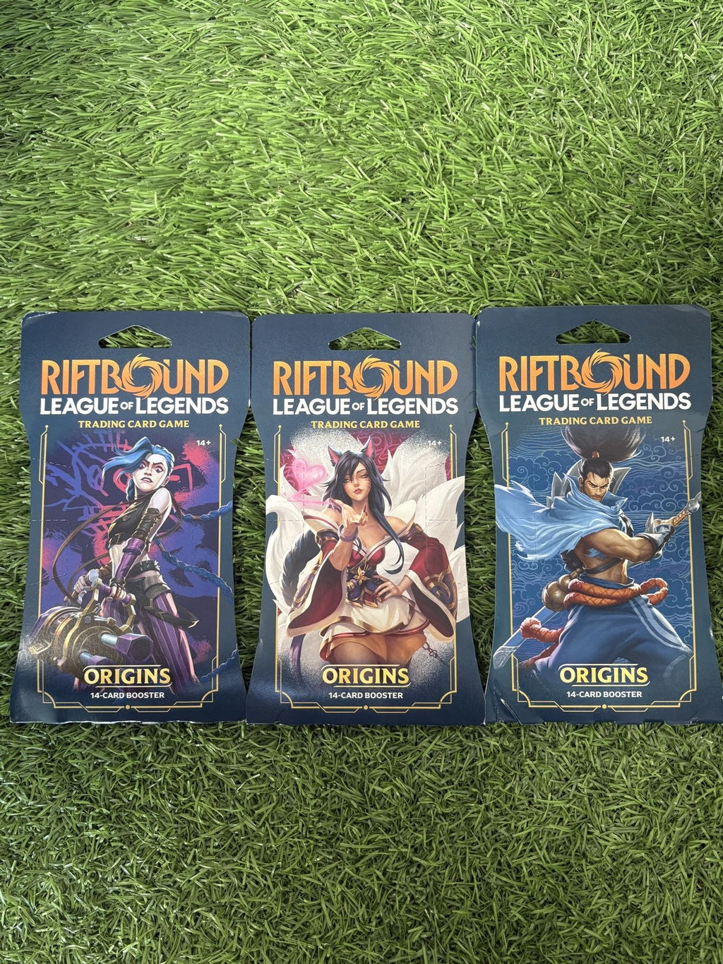 RIFTBOUND LEAGUE OF LEGENDS ORIGINS SLEEVED BOOSTER PACKS