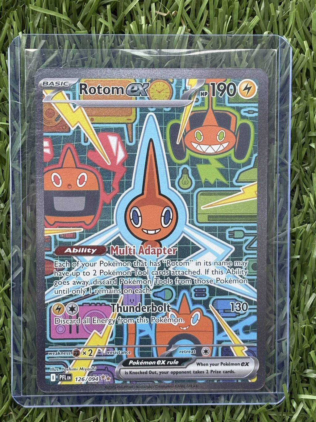ROTOM EX SIR 126/094