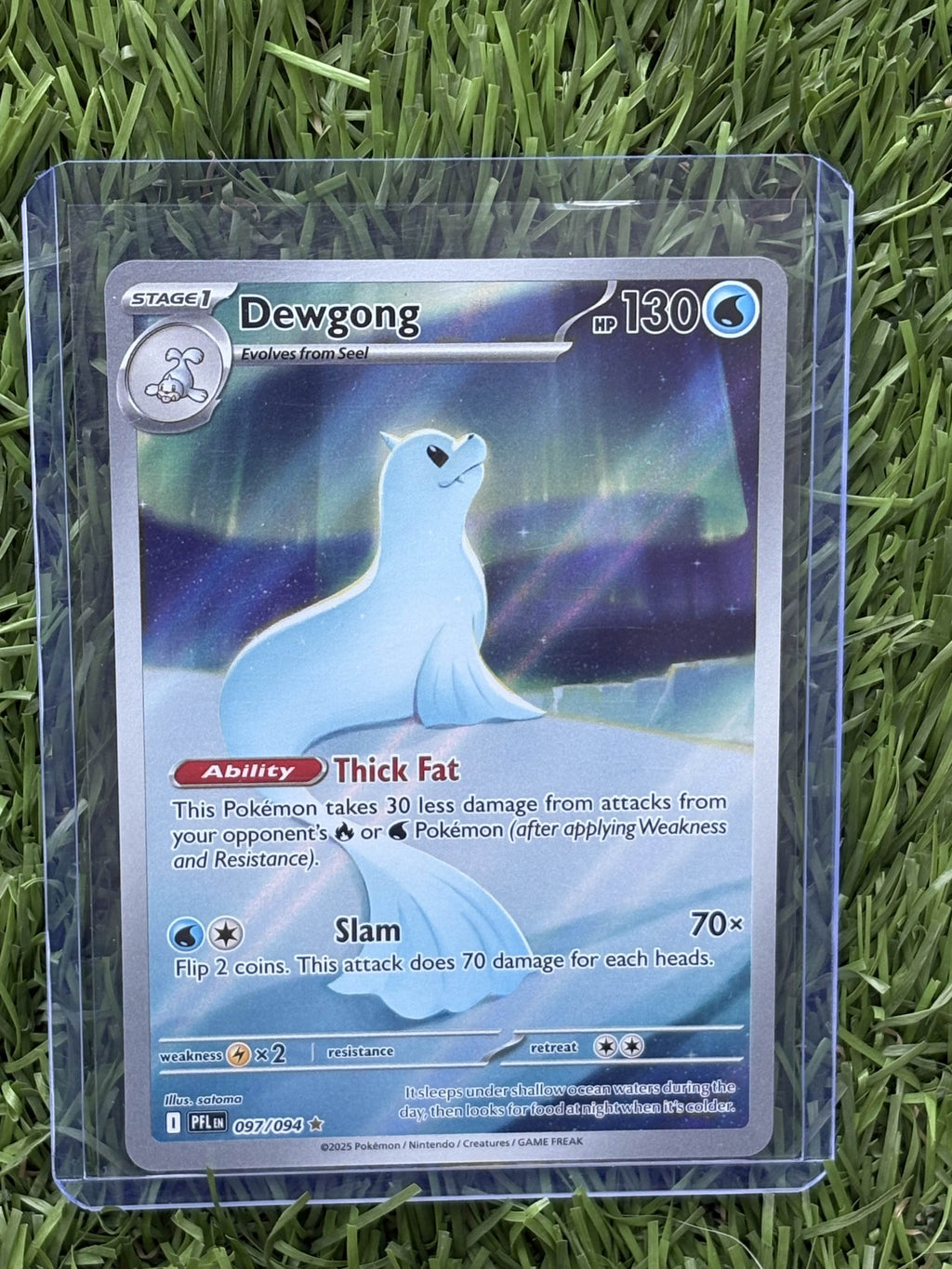 DEWGONG ILLUSTRATION RARE 097/094