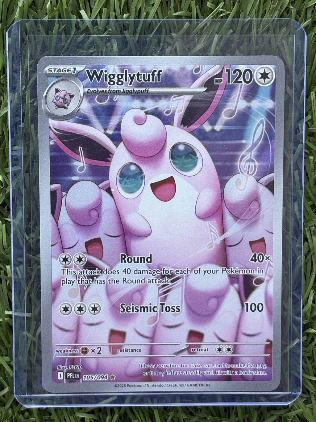 WIGGLYTUFF ILLUSTRATION RARE 105/094