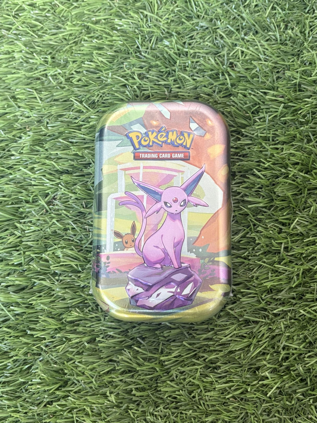 PRISMATIC EVOLUTIONS ESPEON MINI TIN